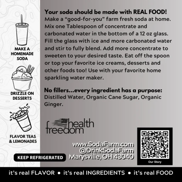 Ginger Ale Soda Concentrate - Image 6